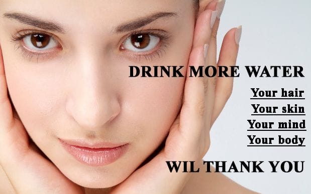 Image result for drink water for skin