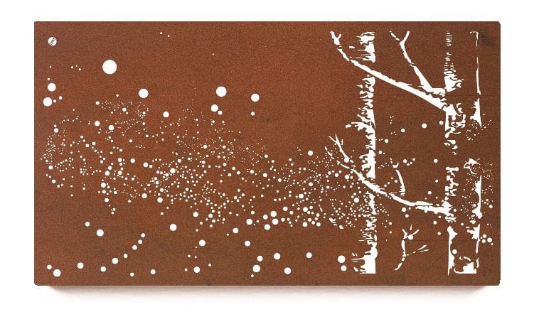 Entanglements Laser Cut Decorative wall art - 'Fireflies'